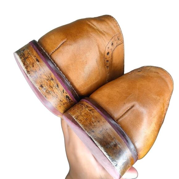 Johnston & Murphy Men’s Conard Cap Toe Leather Shoes main image 4